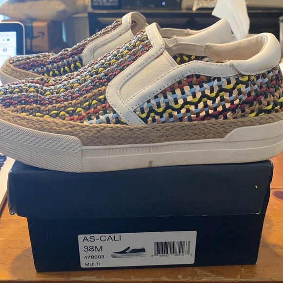 Ash Cali Multicolored Woven Slip On Trainer, 38 - Picture 9 of 16
